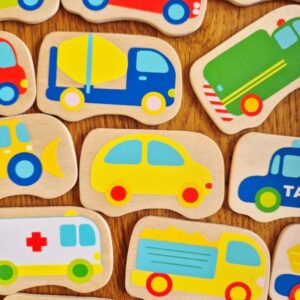 Memory voertuigen tweedehands spel