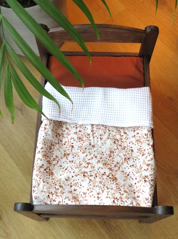 Poppenbed - donker - Afbeelding 4
