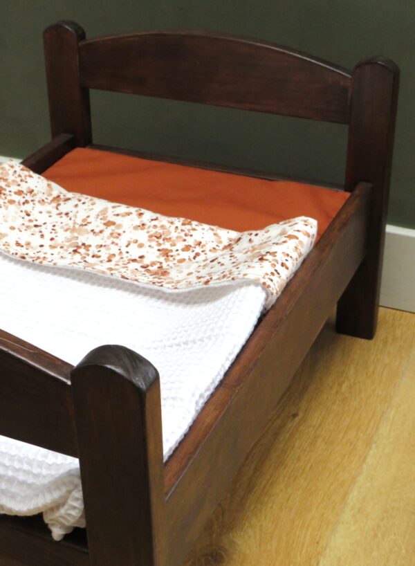 Poppenbed - donker - Afbeelding 3
