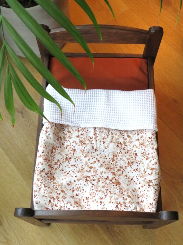 Poppenbed - donker - Afbeelding 4