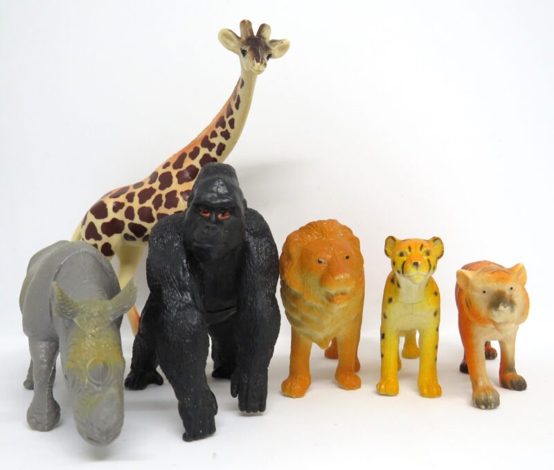 Tweedehands speelgoed set wilde dieren