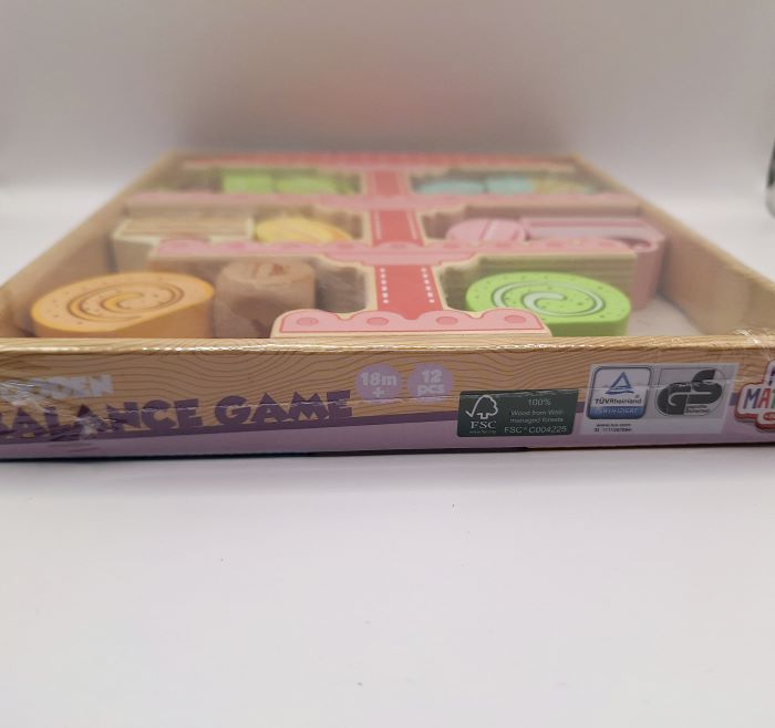 Tweedehands balansspel taart