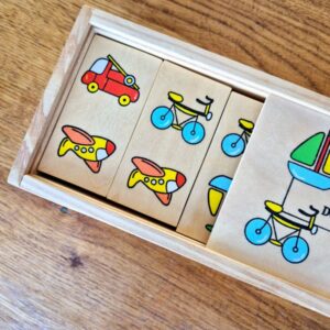 Tweedehands houten domino voertuigen