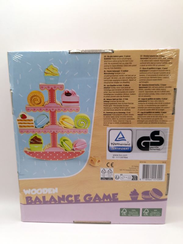 Tweedehands balansspel taart