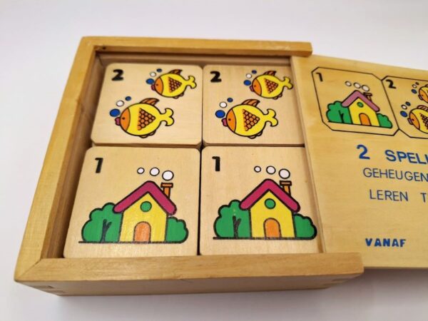 Tweedehands memory spel leren tellen