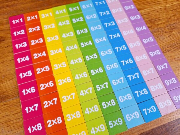 Tweedehands houten spel keersommen