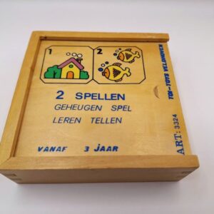Tweedehands memory spel leren tellen