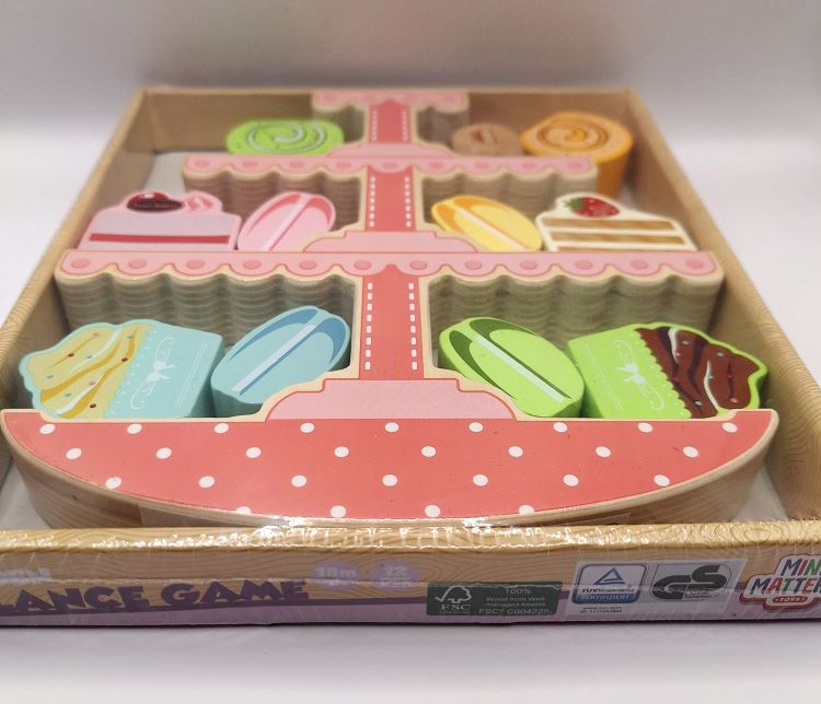 Tweedehands balansspel taart