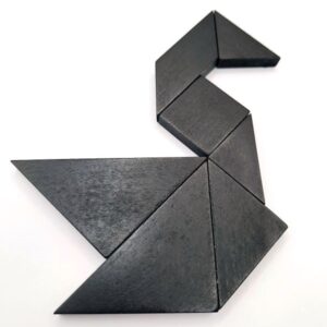 Tweedehands houten tangram