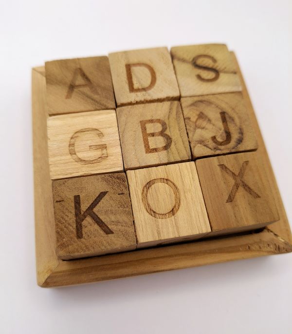 Tweedehands houten spel 3in1