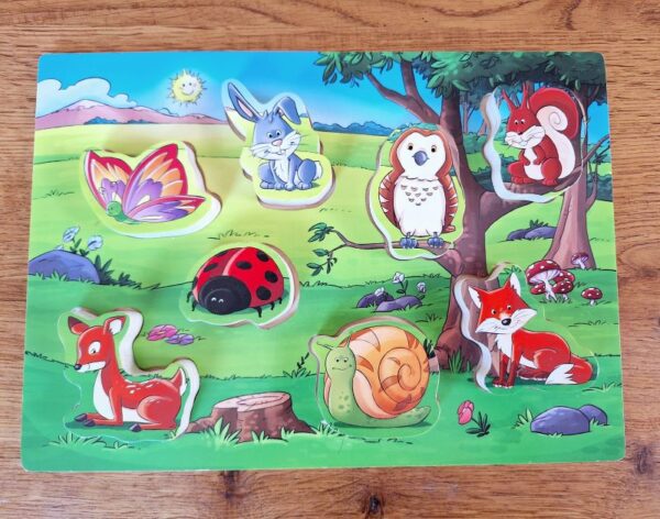 Puzzel - Bosdieren