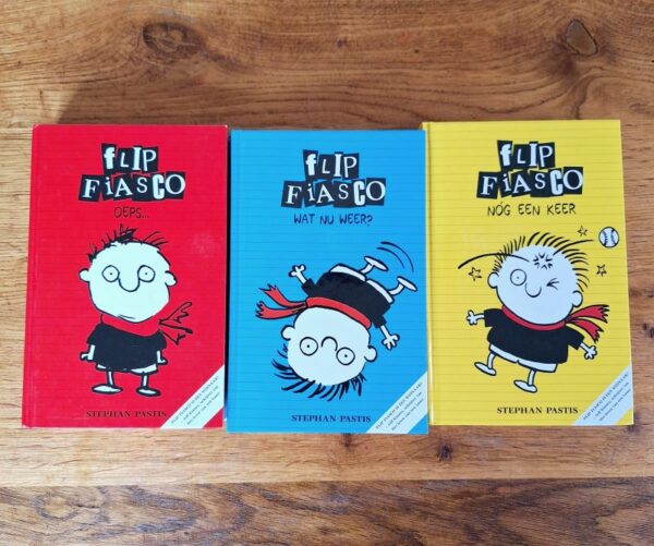 Boek - Flip Fiasco deel 1, 2 & 3