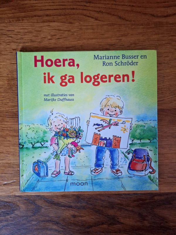 Tweedehands kinderboek hoera ik ga logeren
