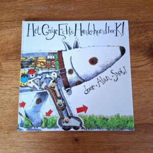 Tweedehands prentenboek het enige echte hondenhandboek