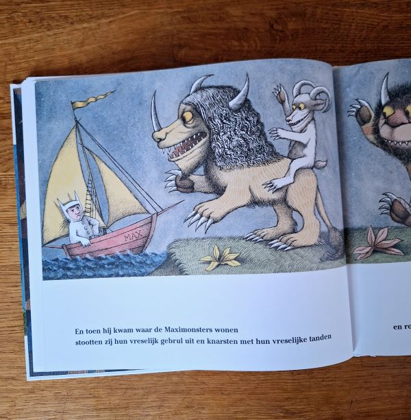 Tweedehands prentenboek Max en de Maximonsters