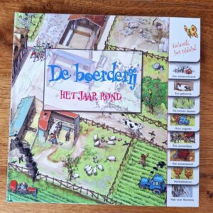 Tweedehands boek de boerderij het jaar rond