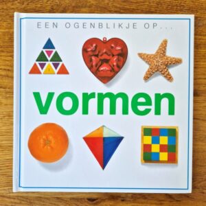 Tweedehands boek een ogenblikje op vormen