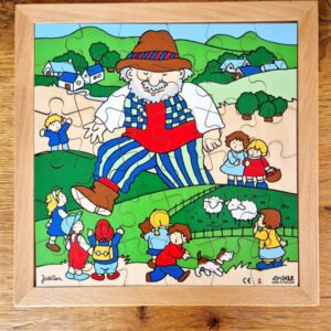 Tweedehands houten puzzel Rolf Klein Duimpje