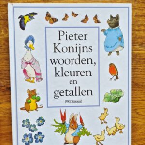 Tweedehands boek Pieter Konijns woorden kleuren getallen