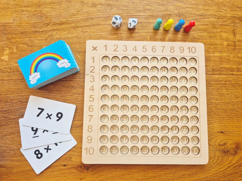 Multiplication board game tweedehands spel