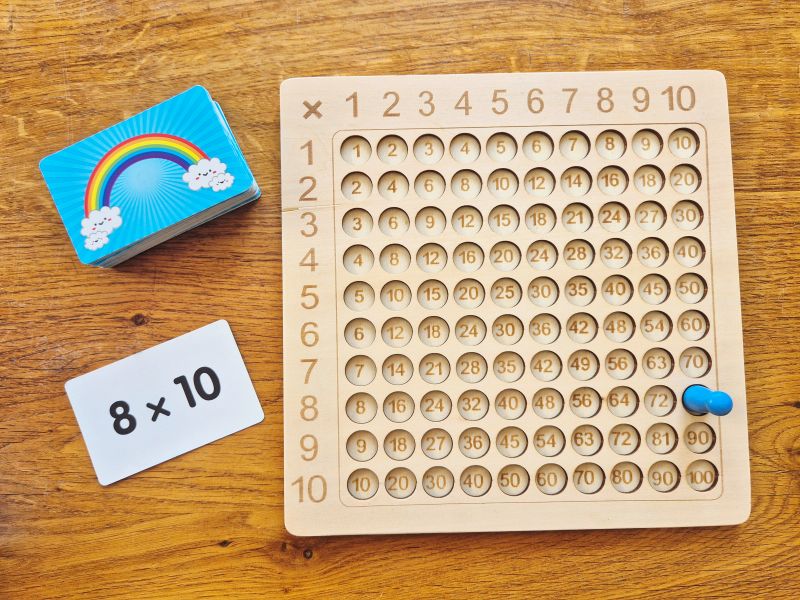 Multiplication board game tweedehands spel