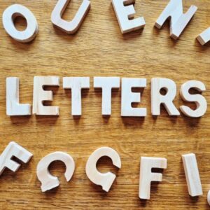Houten letters